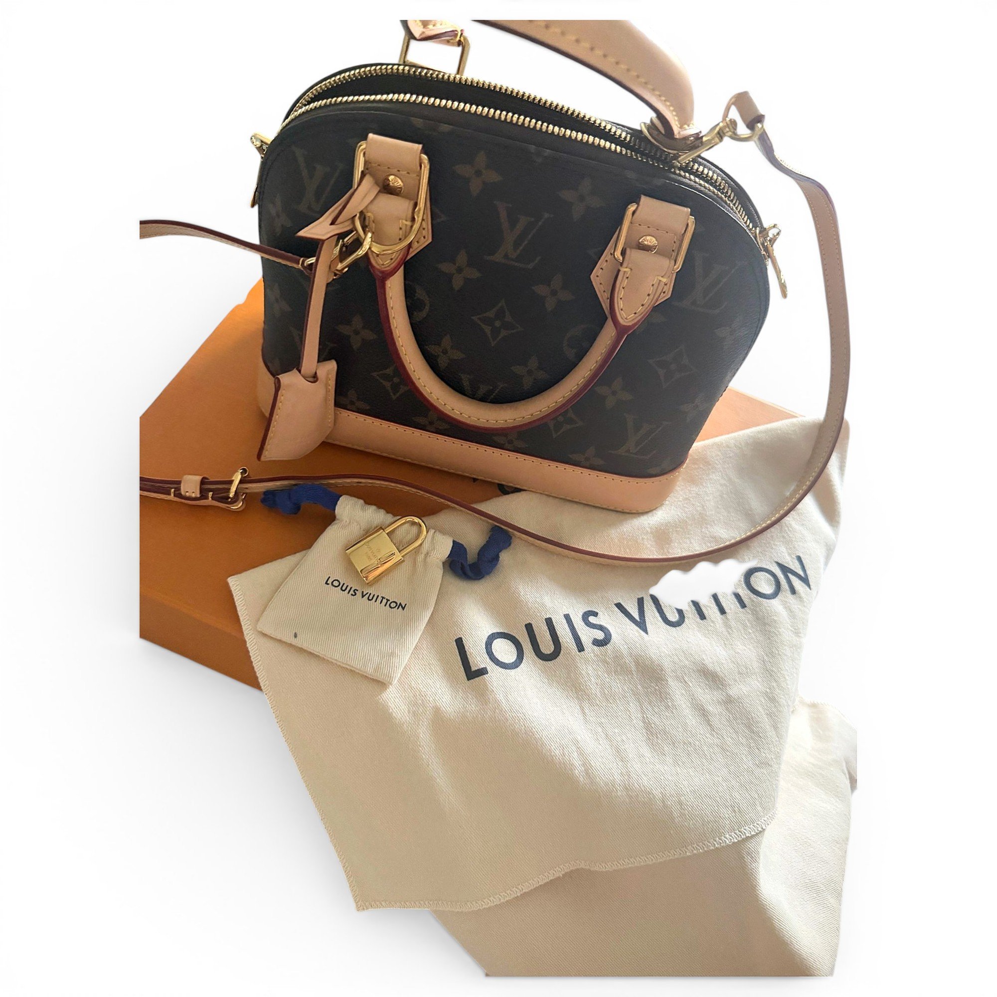 Alma BB leather handbag