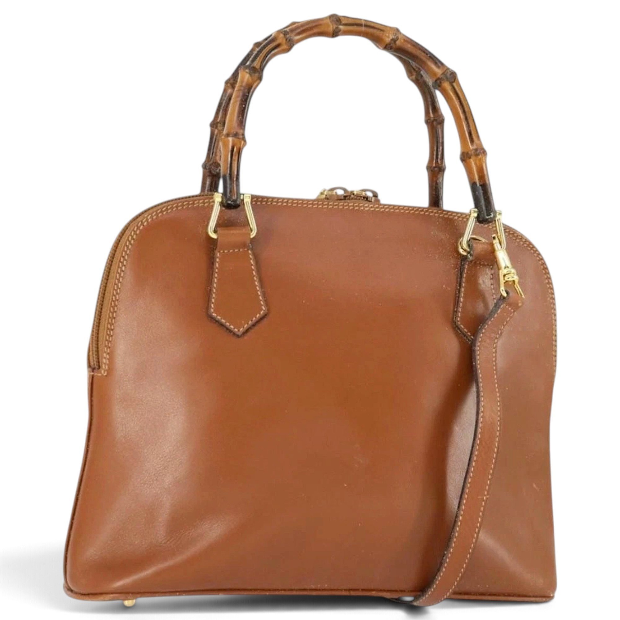 Leather handbag