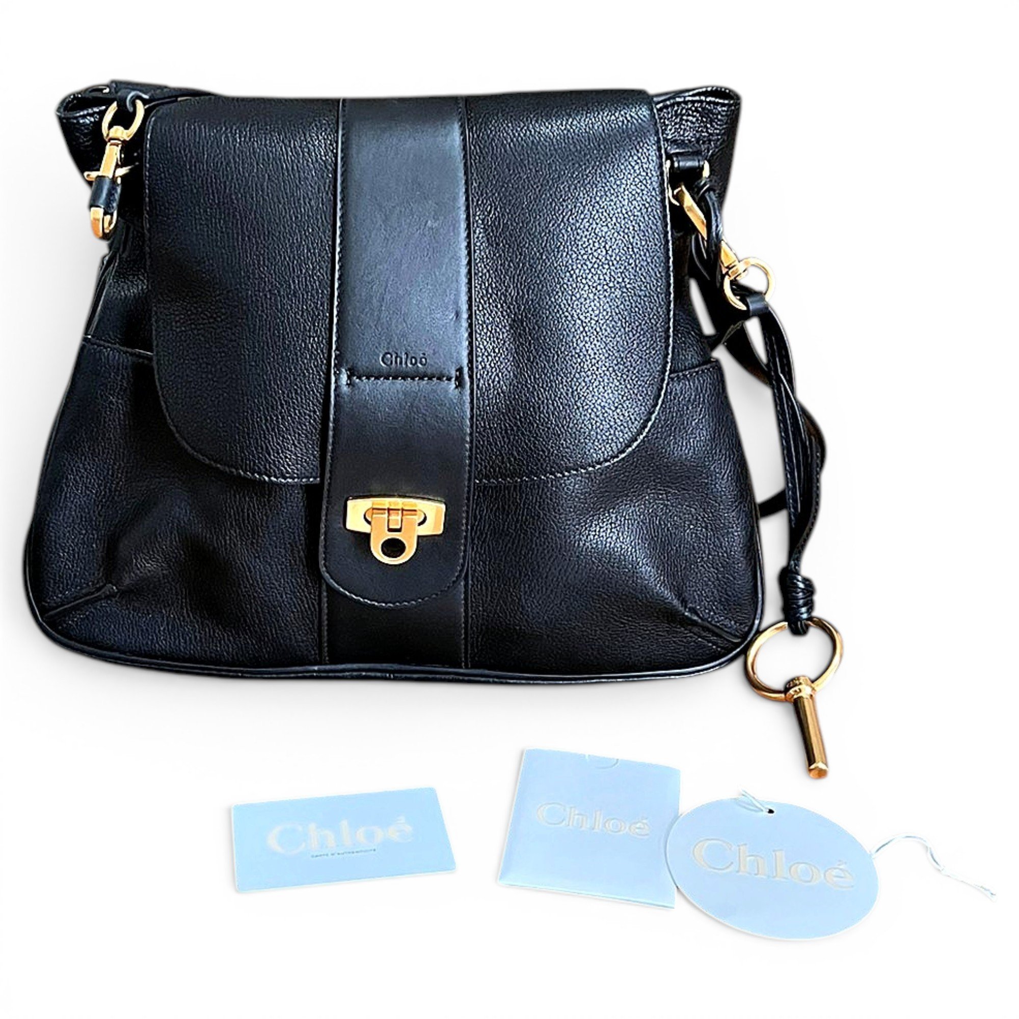 Lexa leather handbag