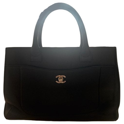 Executive leather tote