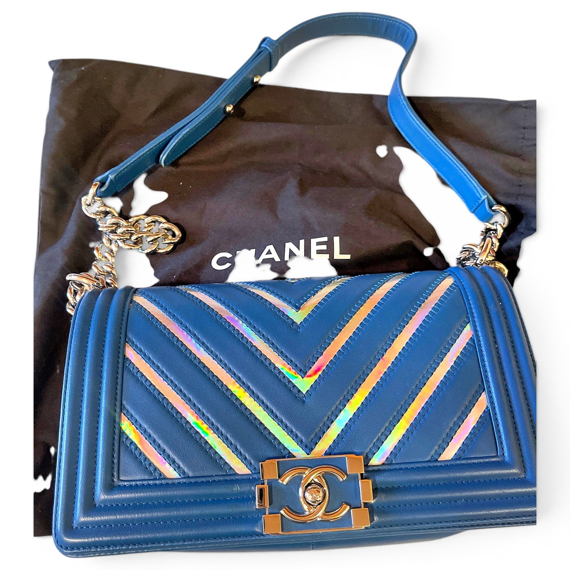 Boy leather handbag