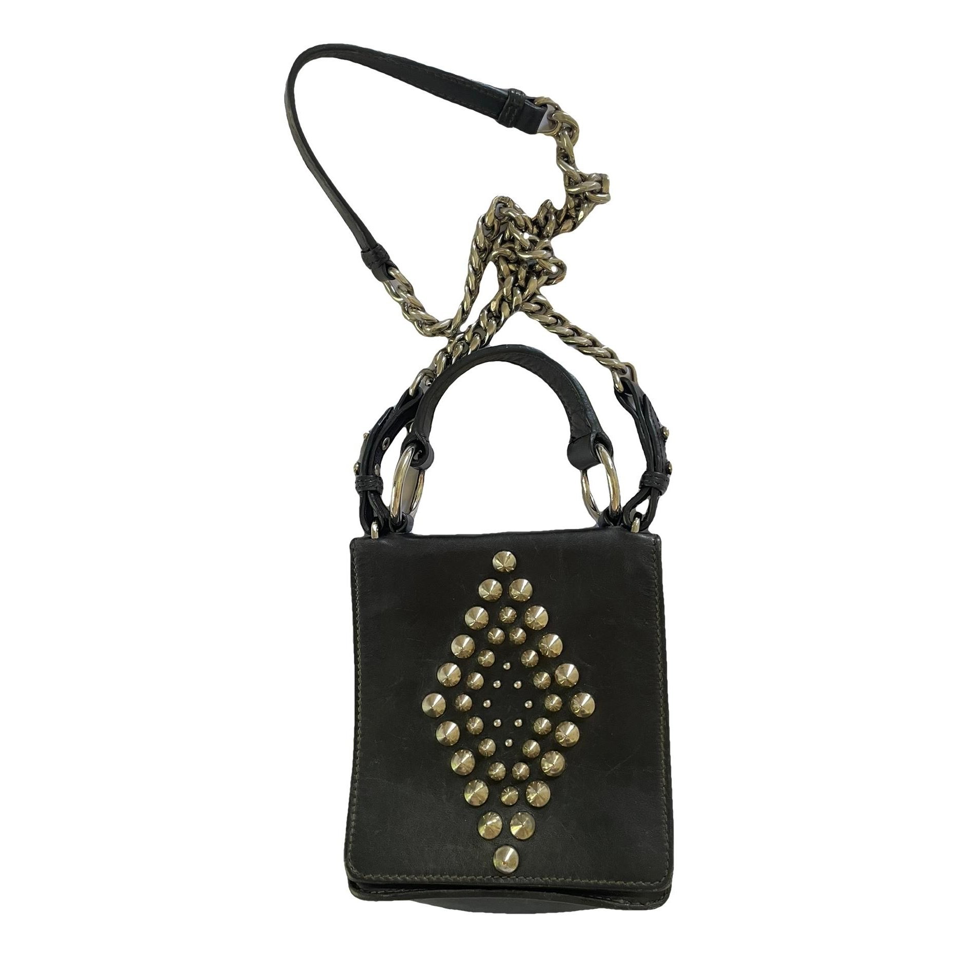 Leather crossbody bag