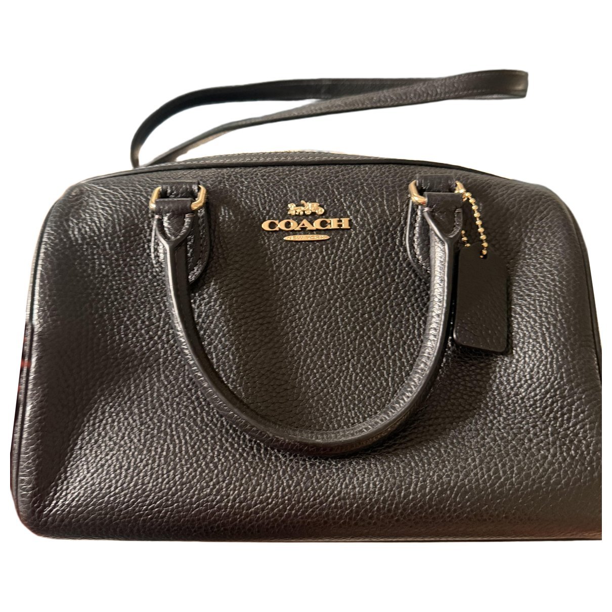Leather crossbody bag