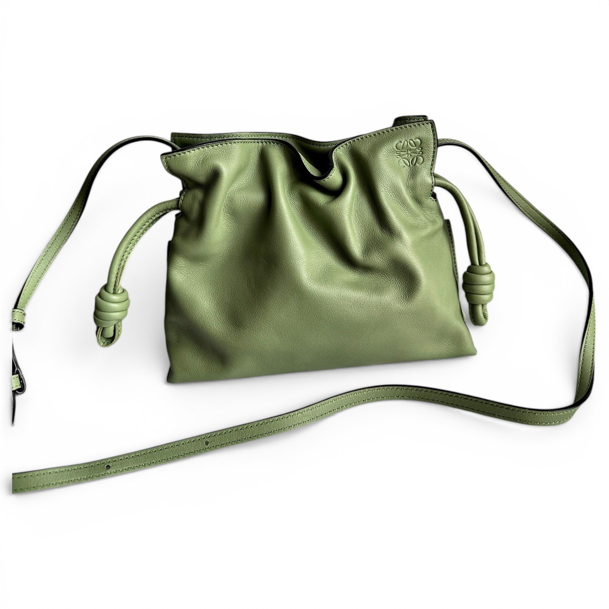 Flamenco leather handbag
