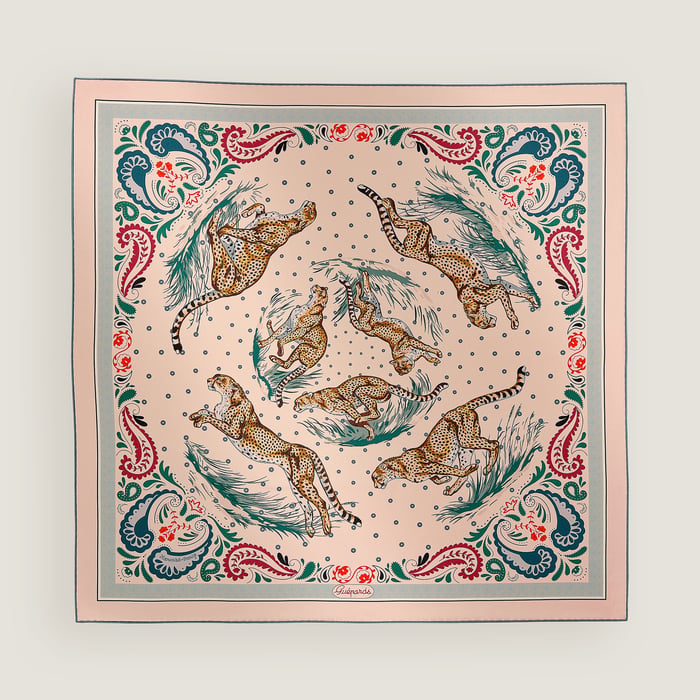 Guepards Bandana Double Face Scarf 90