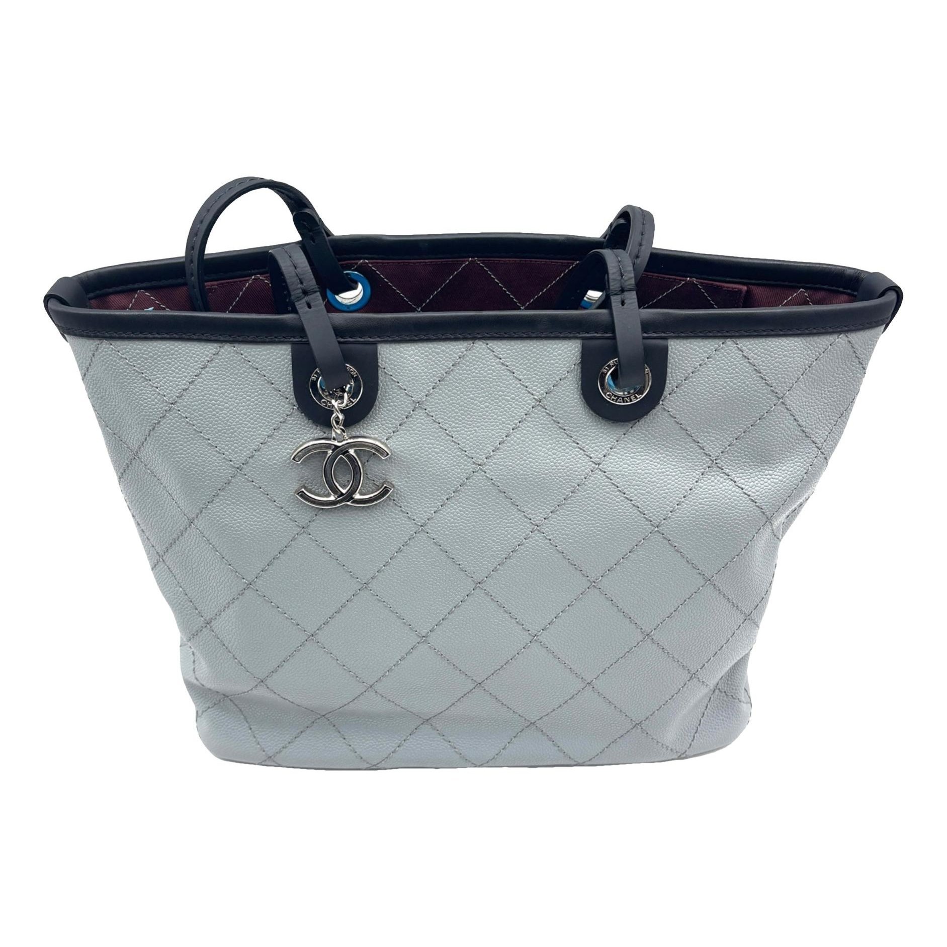 Leather tote