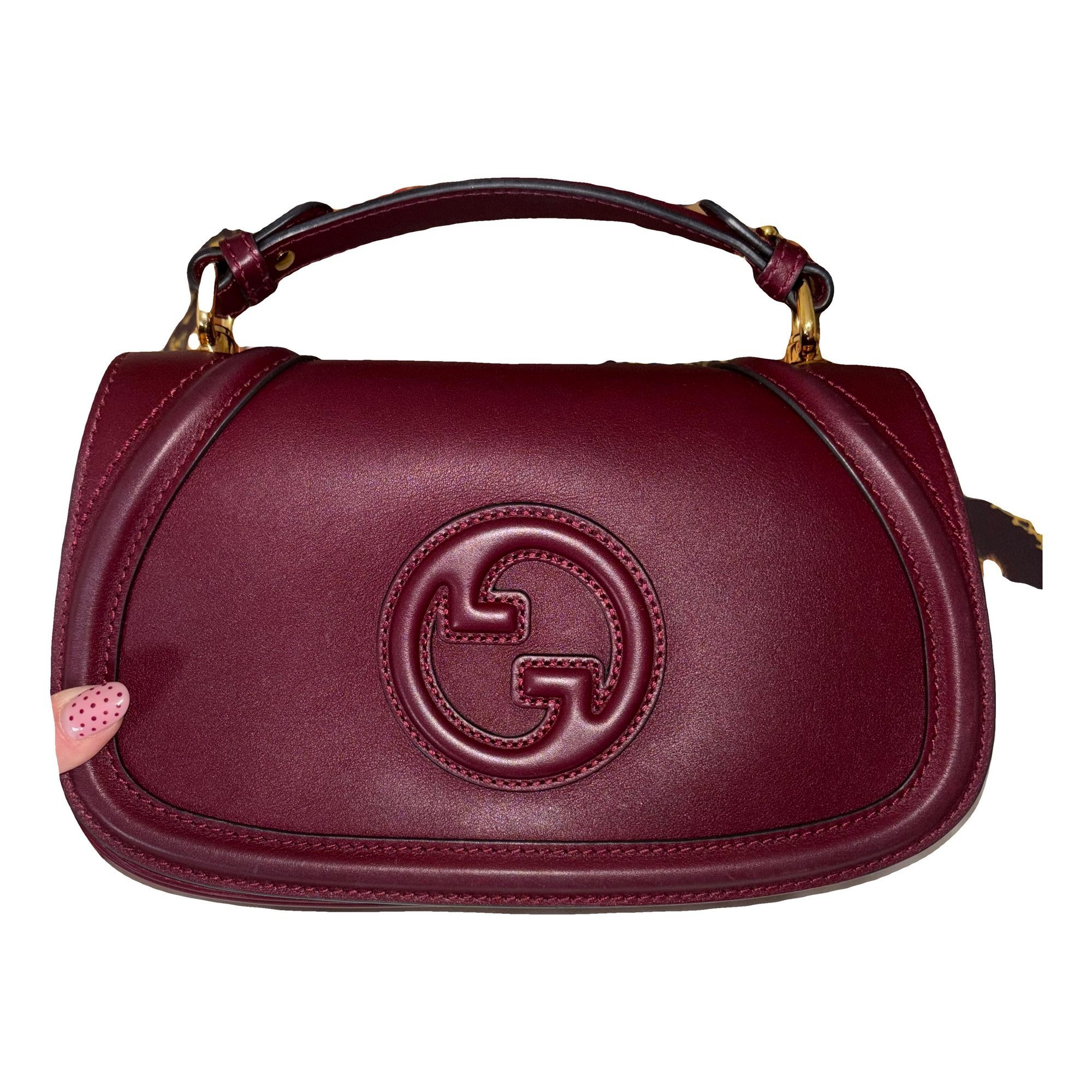 Blondie leather handbag