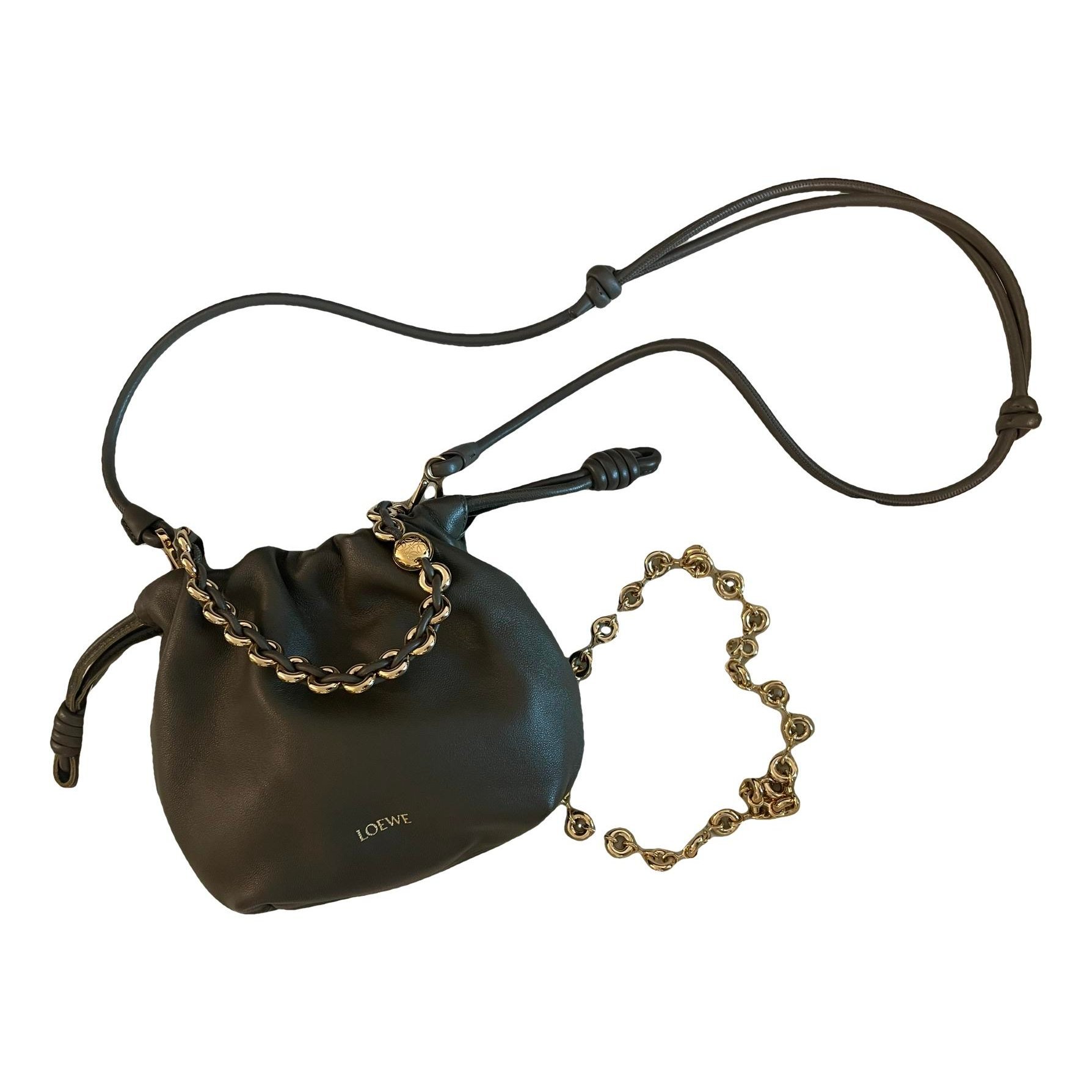 Flamenco Chain leather crossbody bag