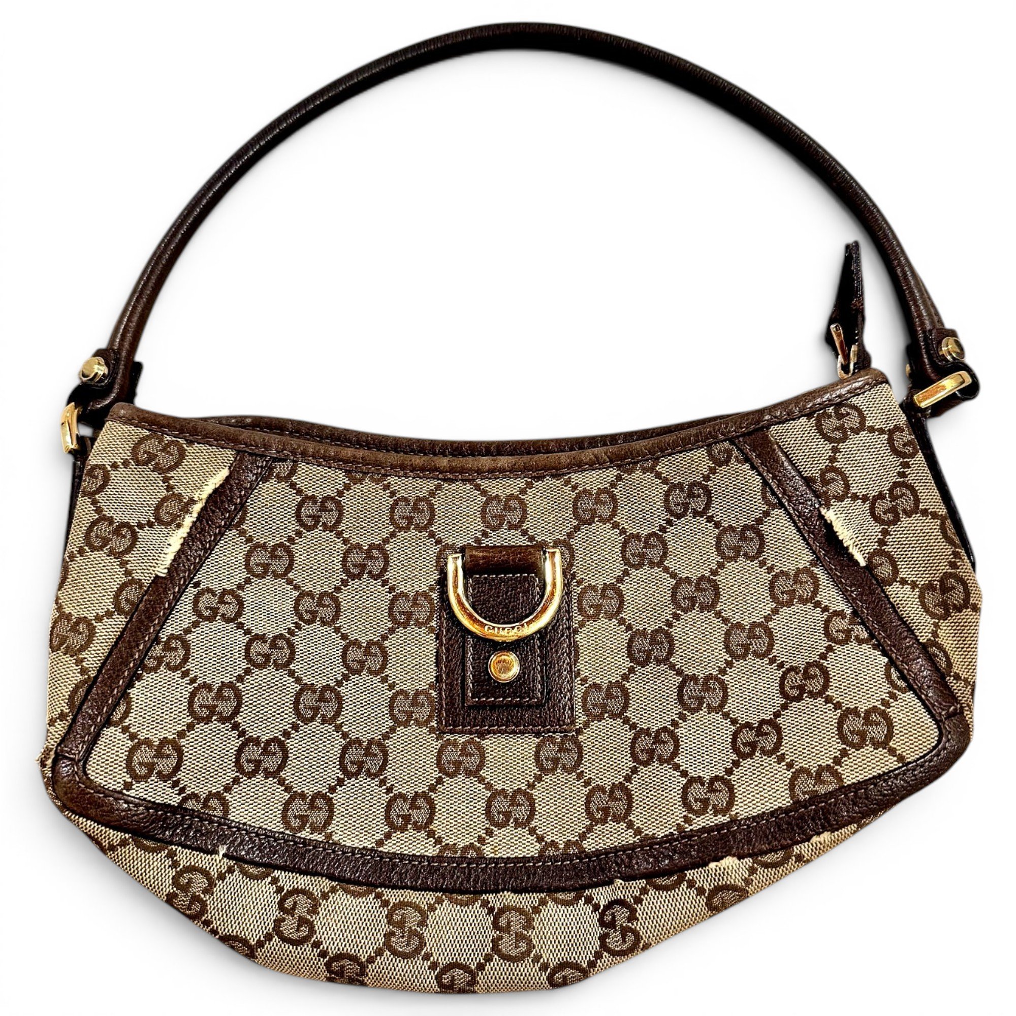 D-Ring leather handbag