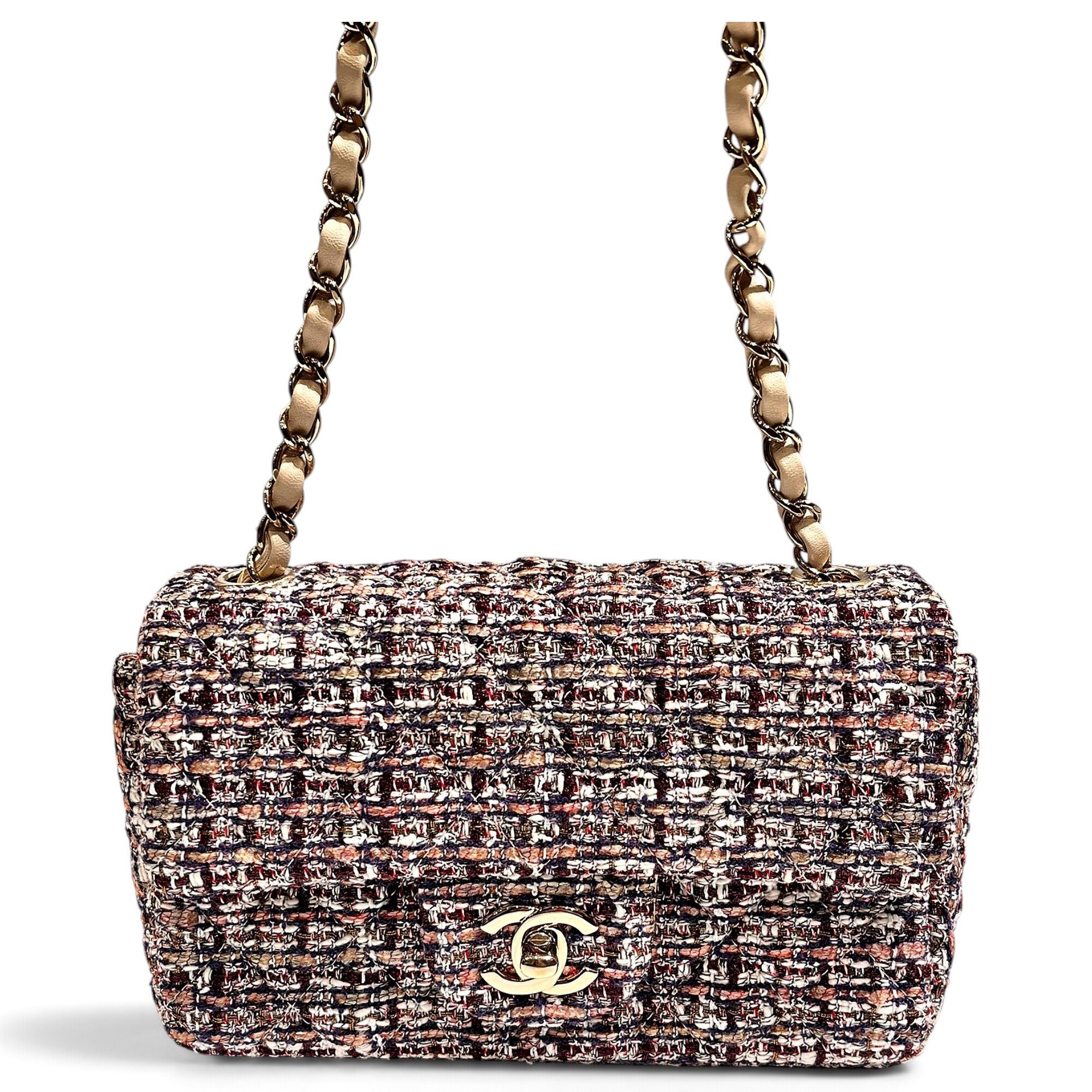 Tweed handbag