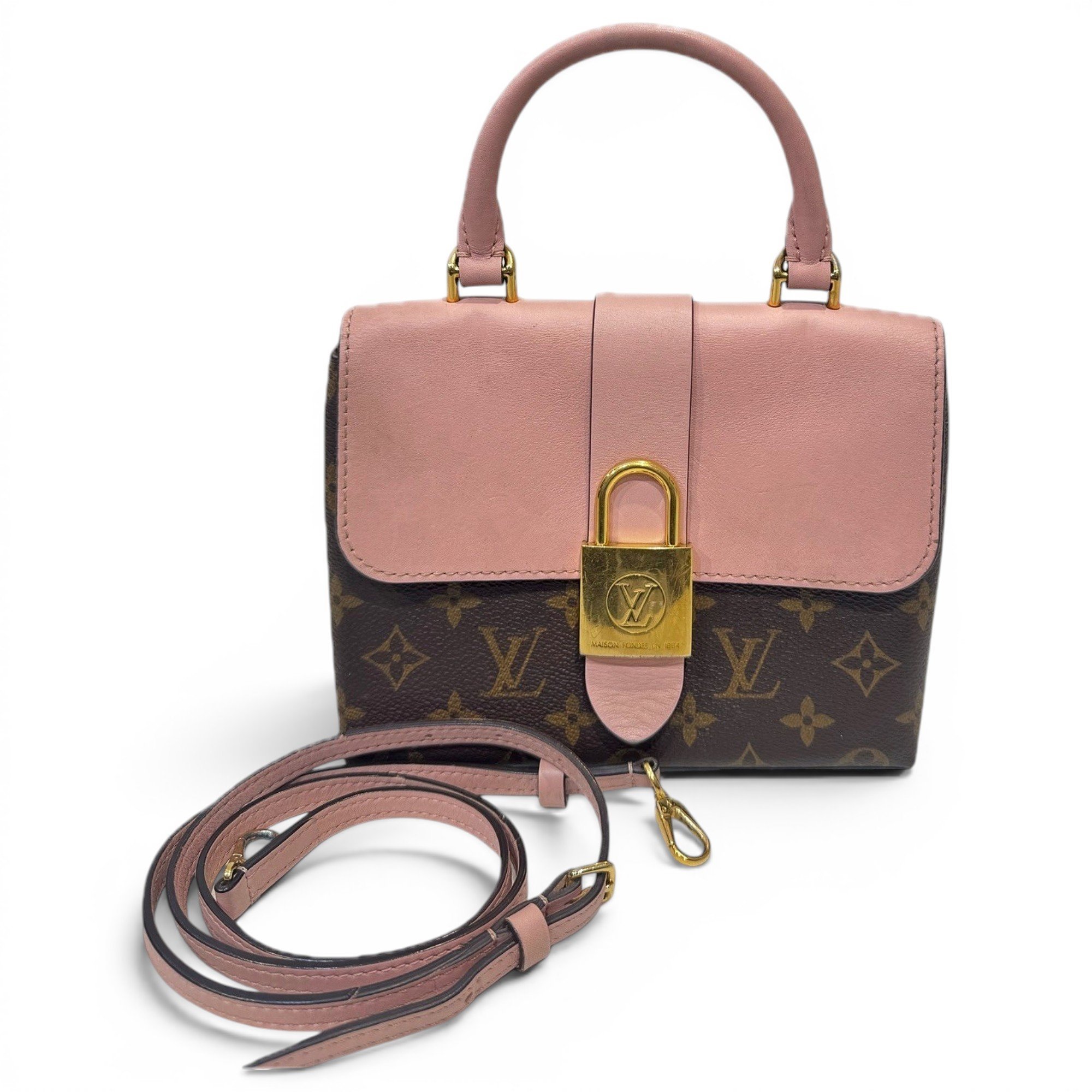 Locky BB leather handbag