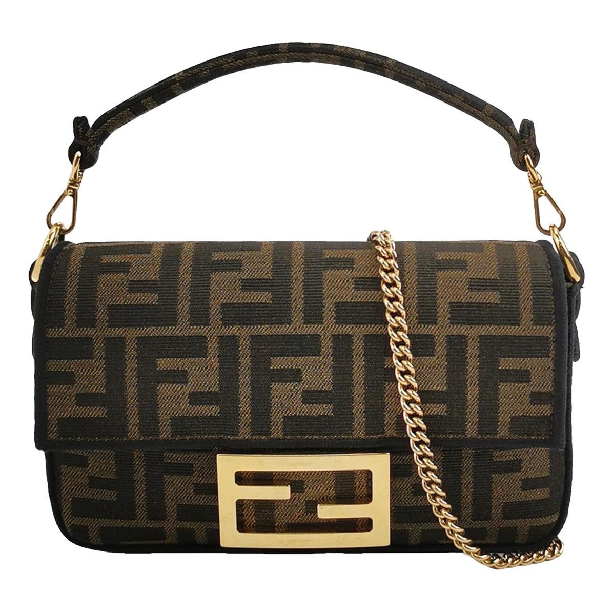 Baguette leather handbag