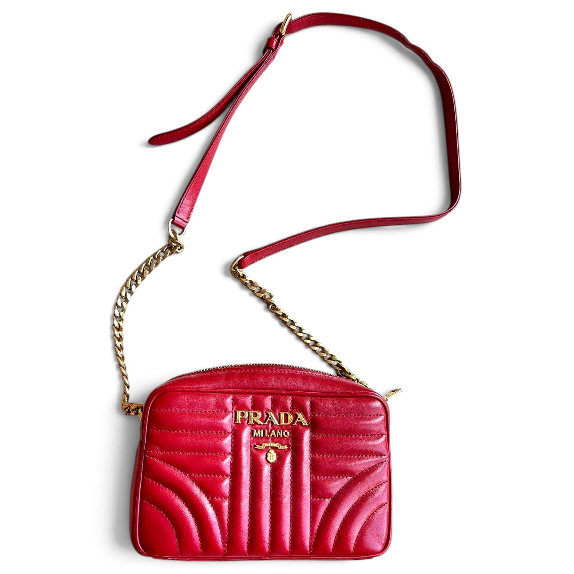 Leather crossbody bag