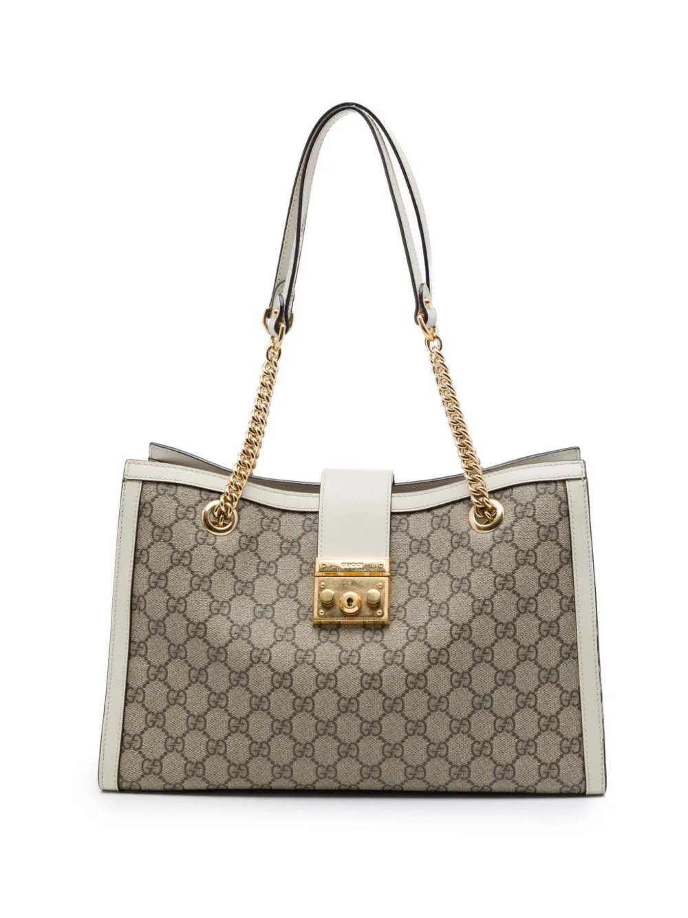 2016-2026 Medium GG Supreme Padlock tote bag