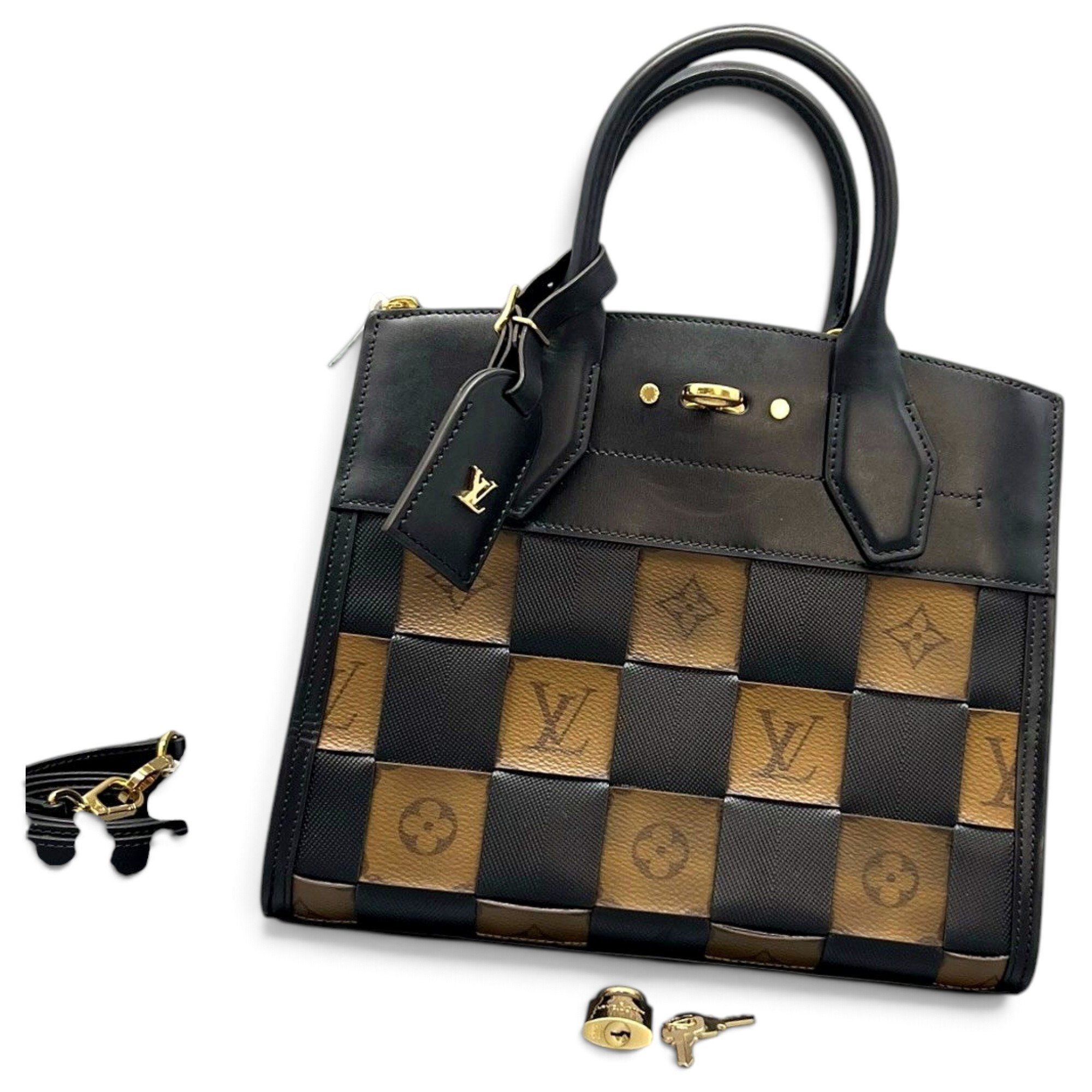 City Steamer leather handbag