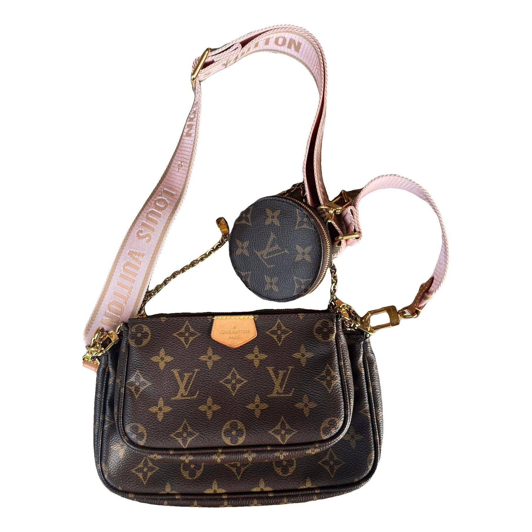 Multi Pochette Accessoires leather crossbody bag
