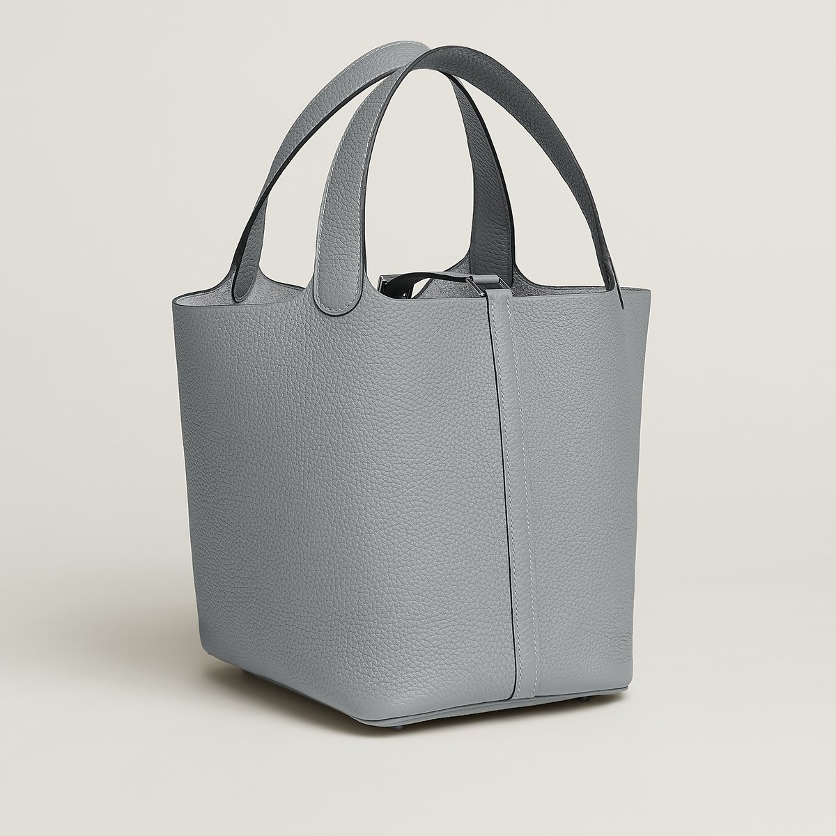 Gris Pantin Picotin Lock 22 Bag