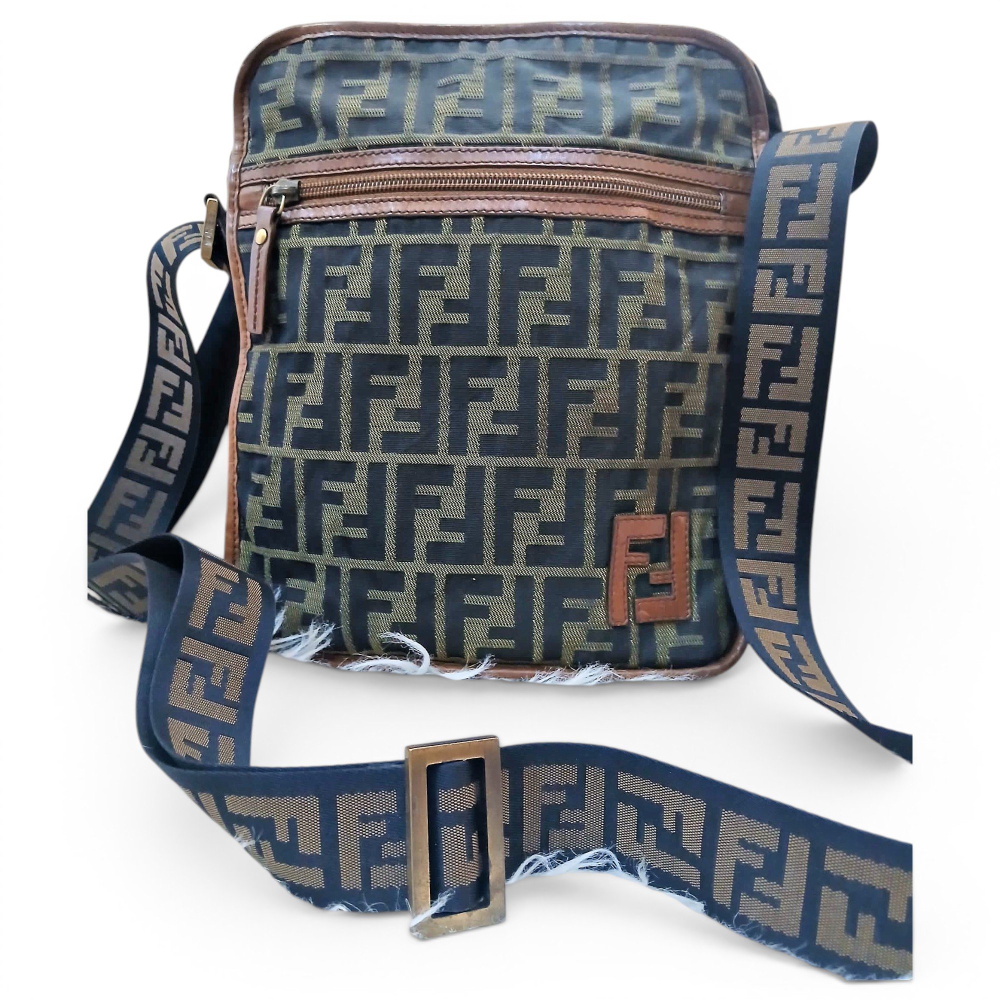 Leather crossbody bag