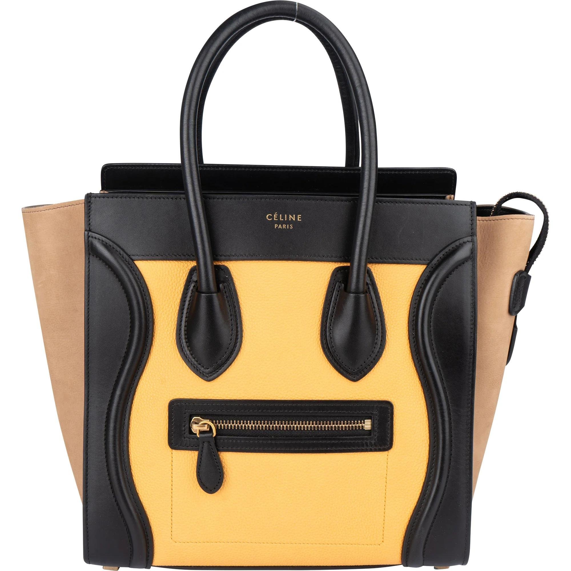 Luggage leather handbag