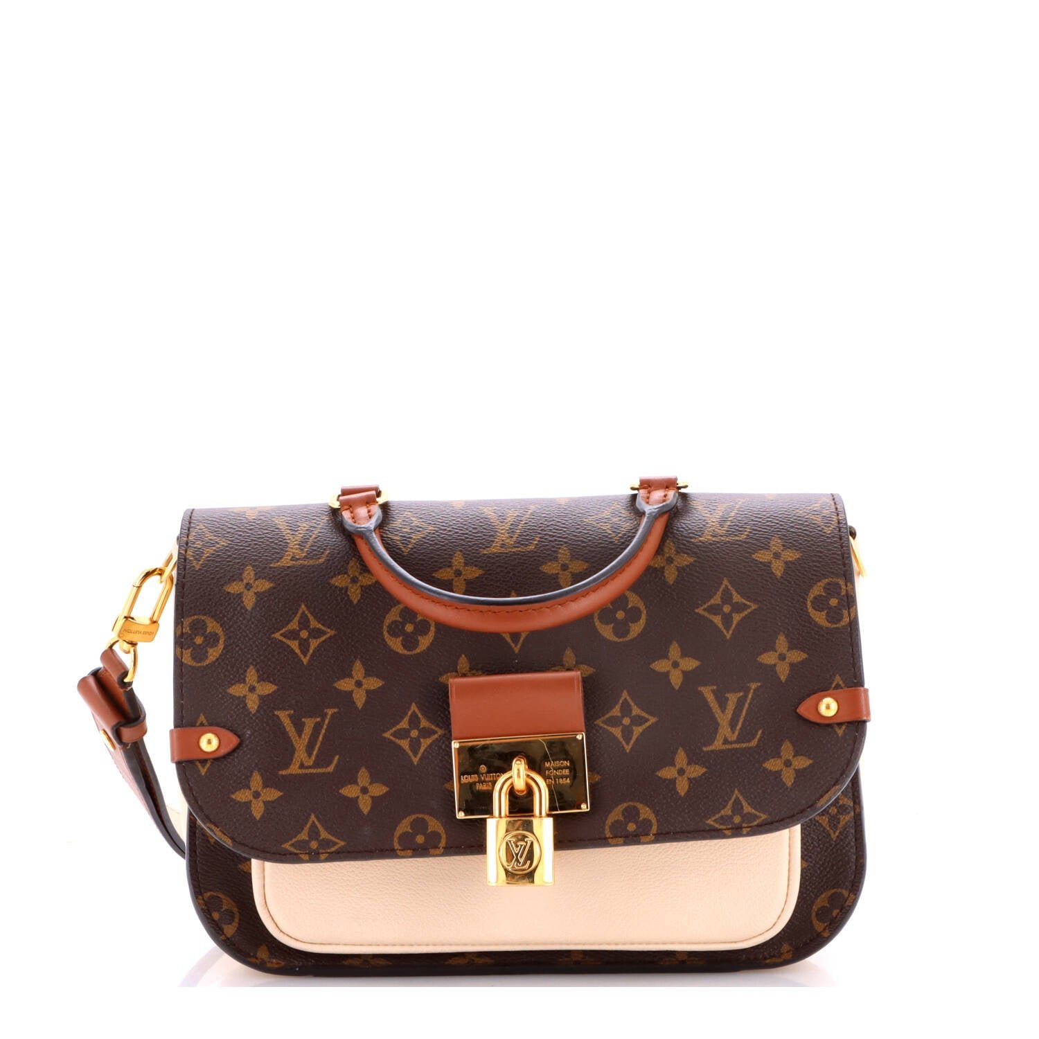 Vaugirard Handbag Monogram Canvas with Leather
