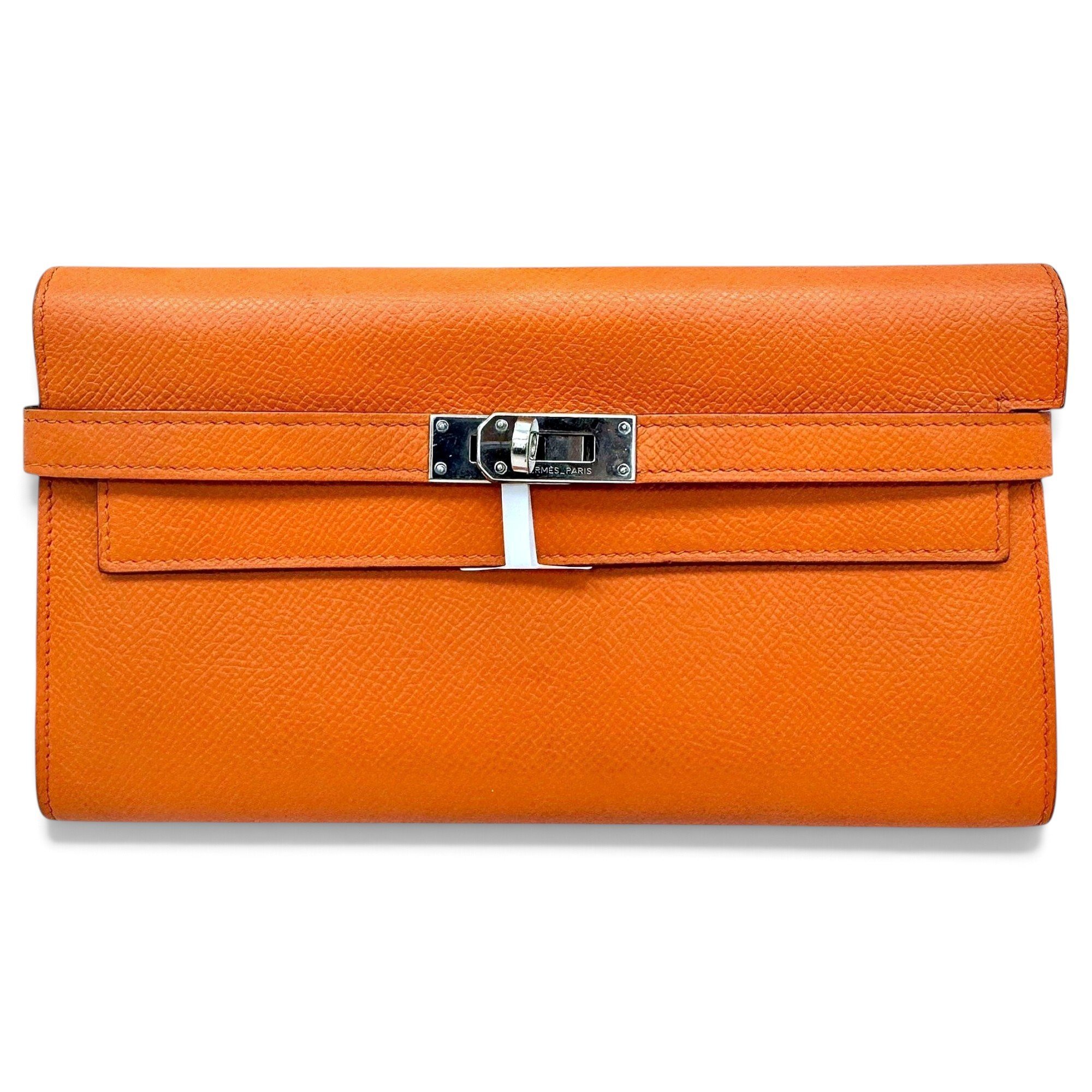 Kelly to go leather clutch bag
