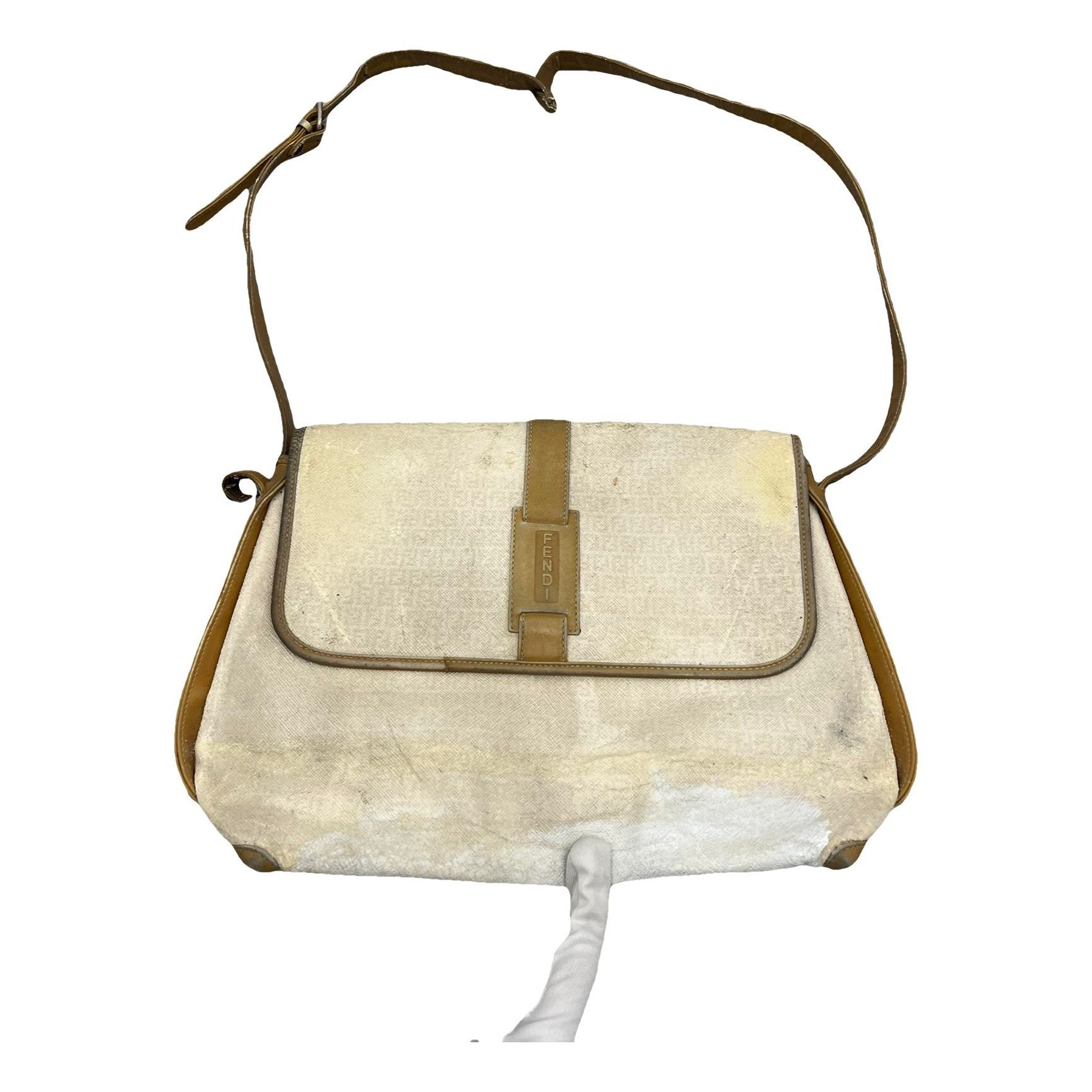FF cloth crossbody bag