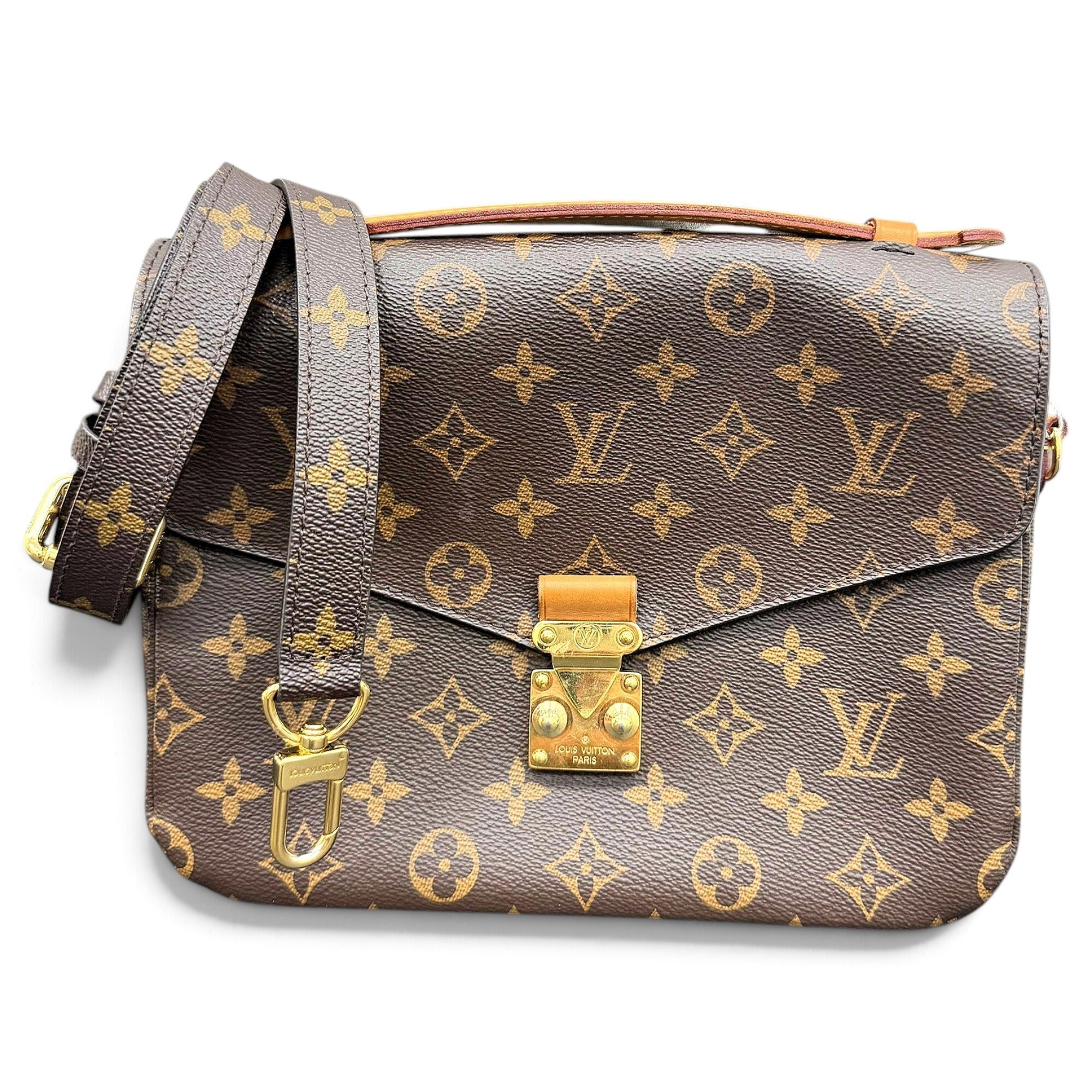 Metis leather handbag