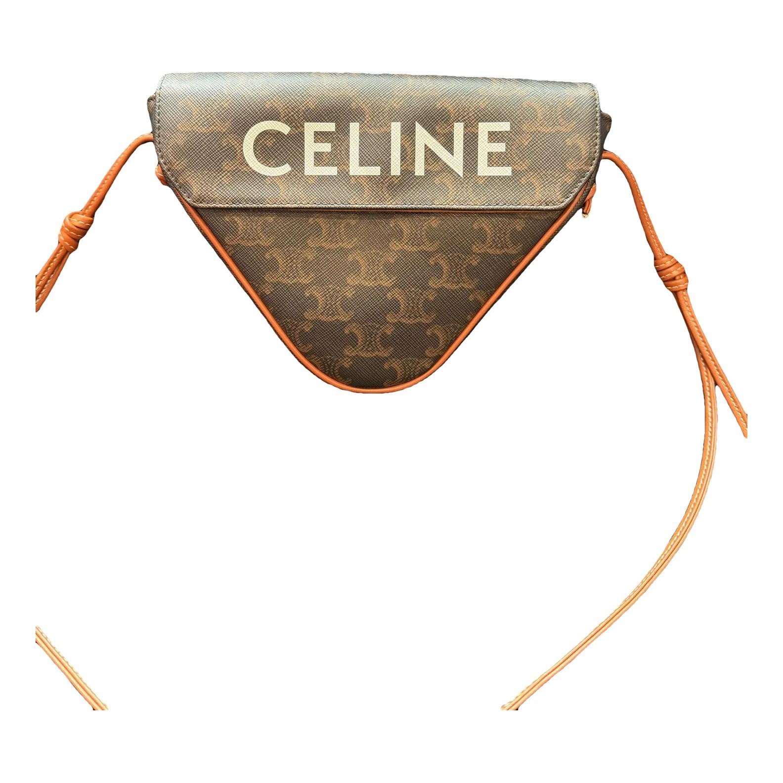 Vinyl crossbody bag