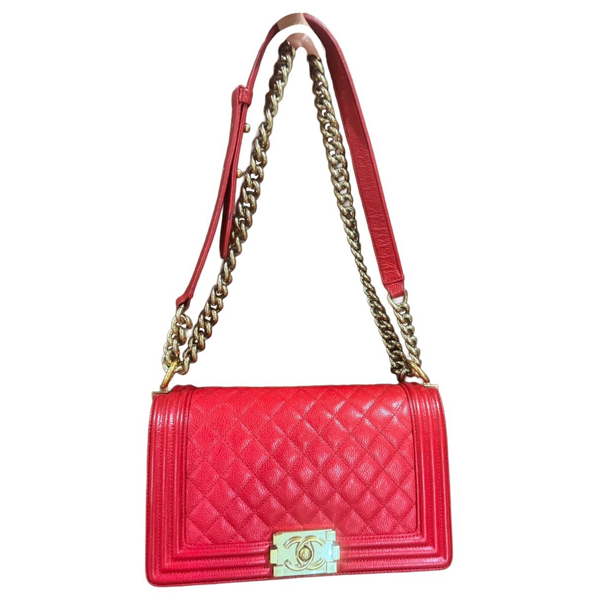 Boy leather crossbody bag
