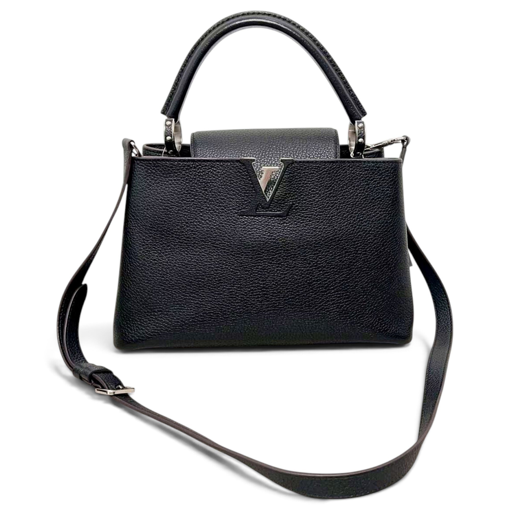 Capucines leather handbag
