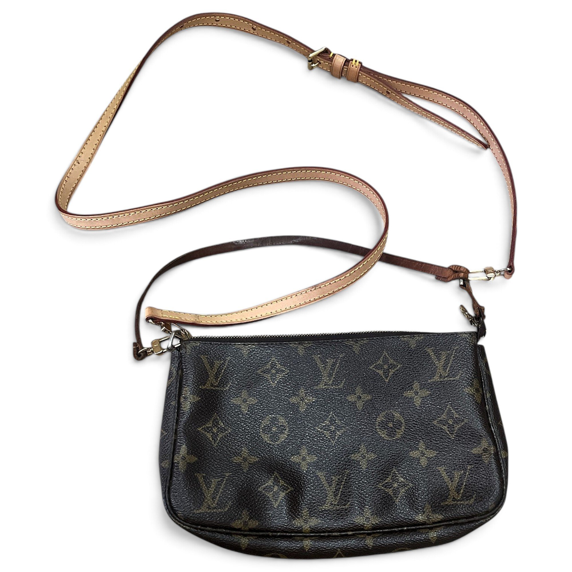 Pochette Accessoire leather handbag