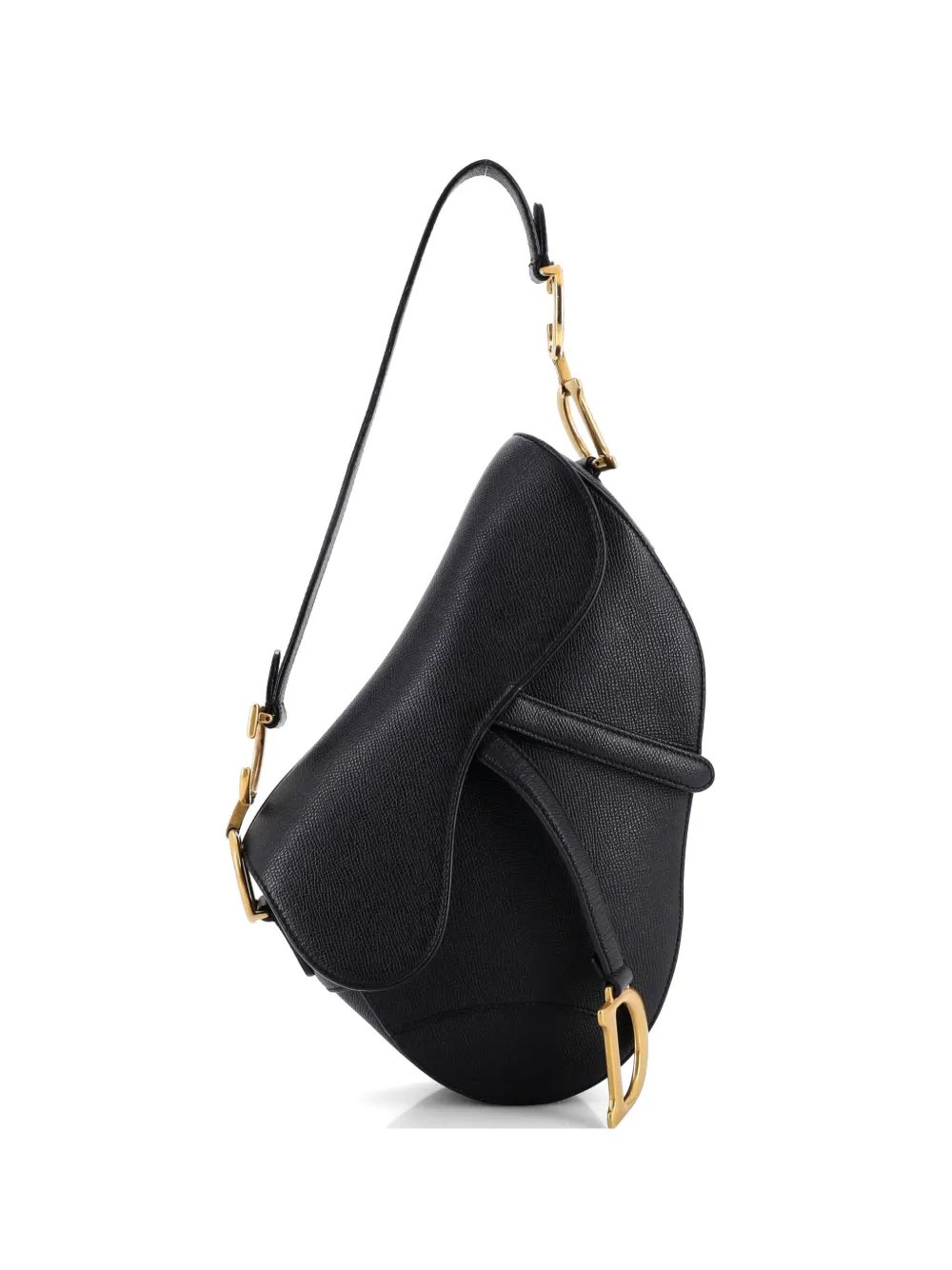 Saddle Handbag with Strap Leather Medium shoulder bag