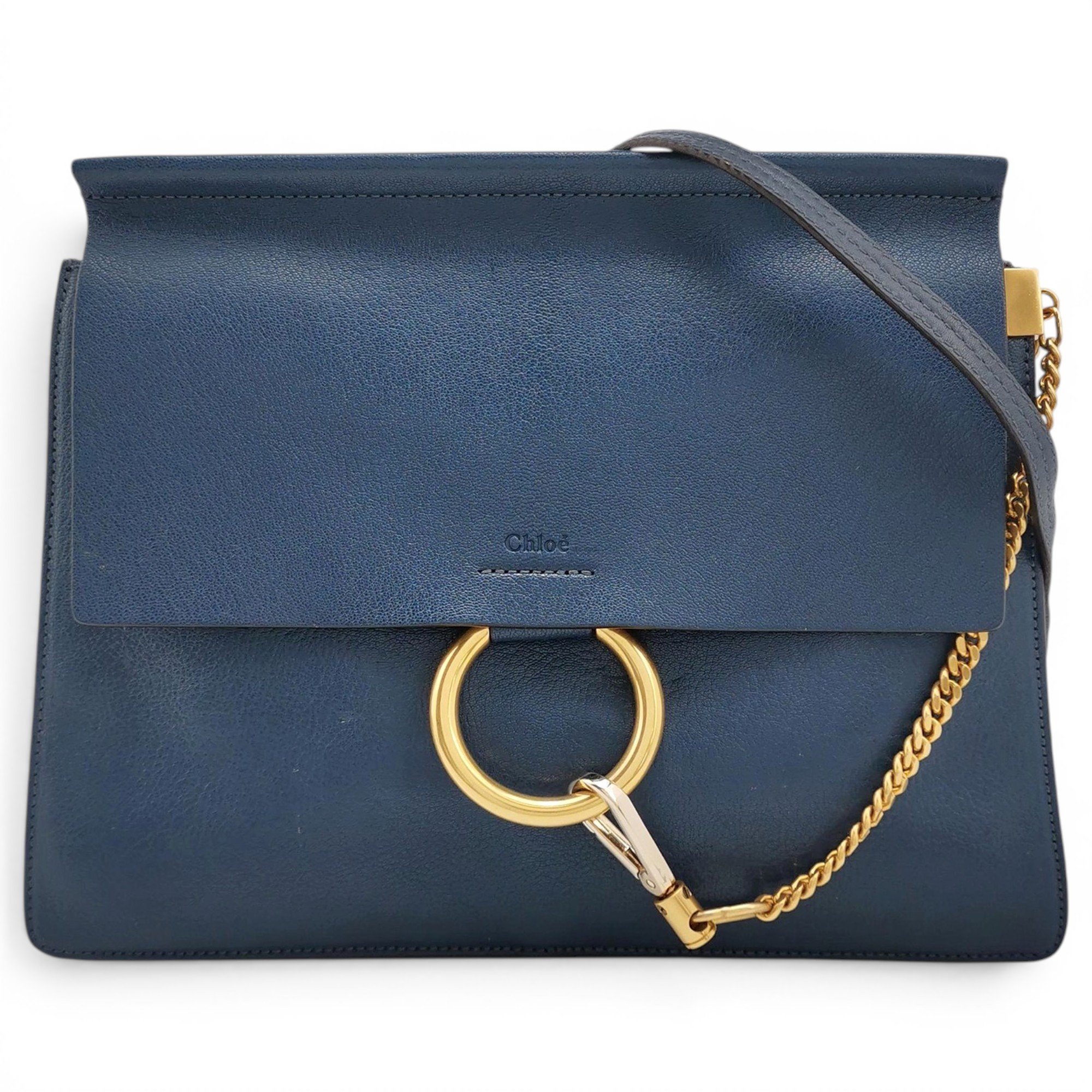 Faye leather crossbody bag