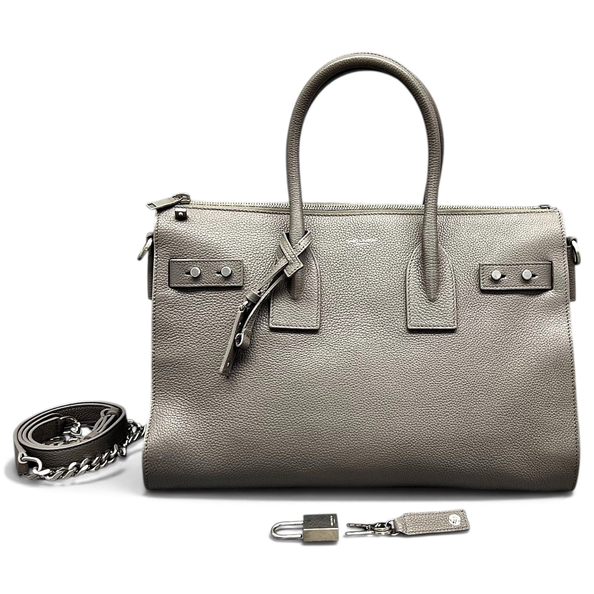 Sac de Jour leather tote
