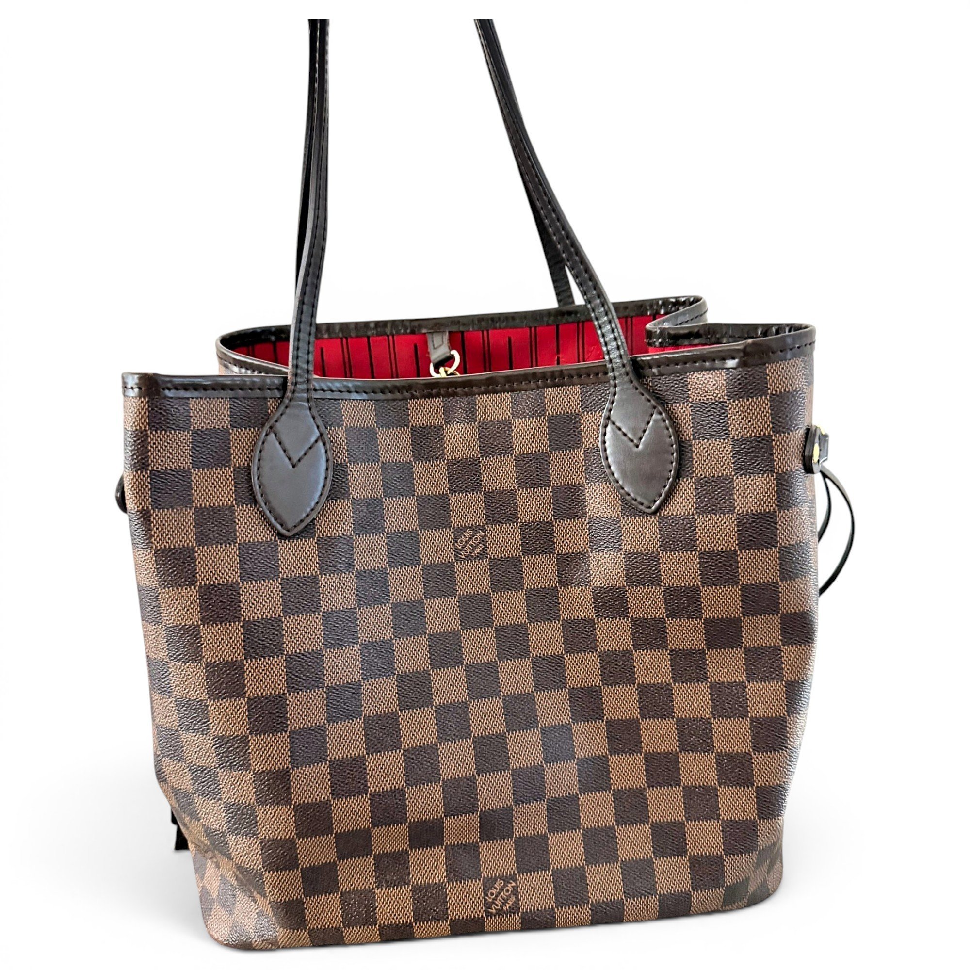Neverfull leather tote