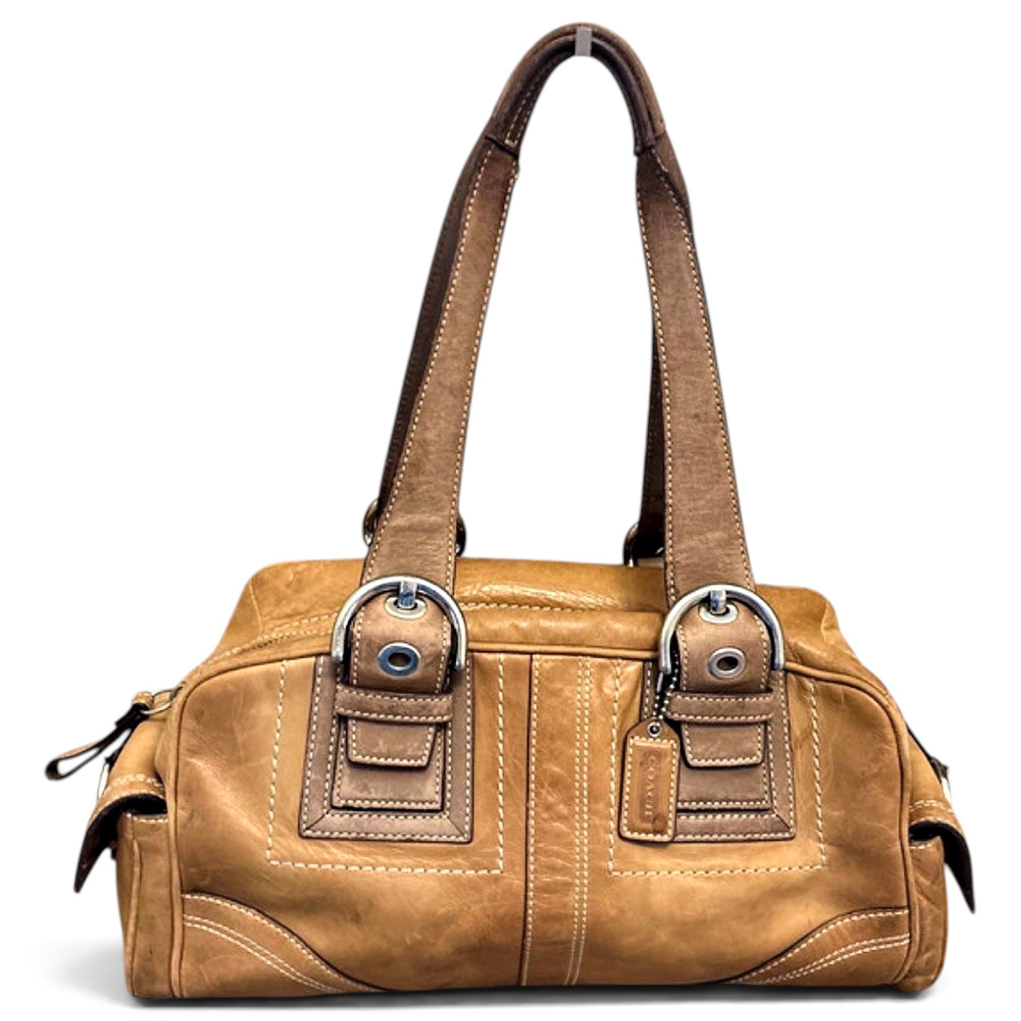 Leather satchel