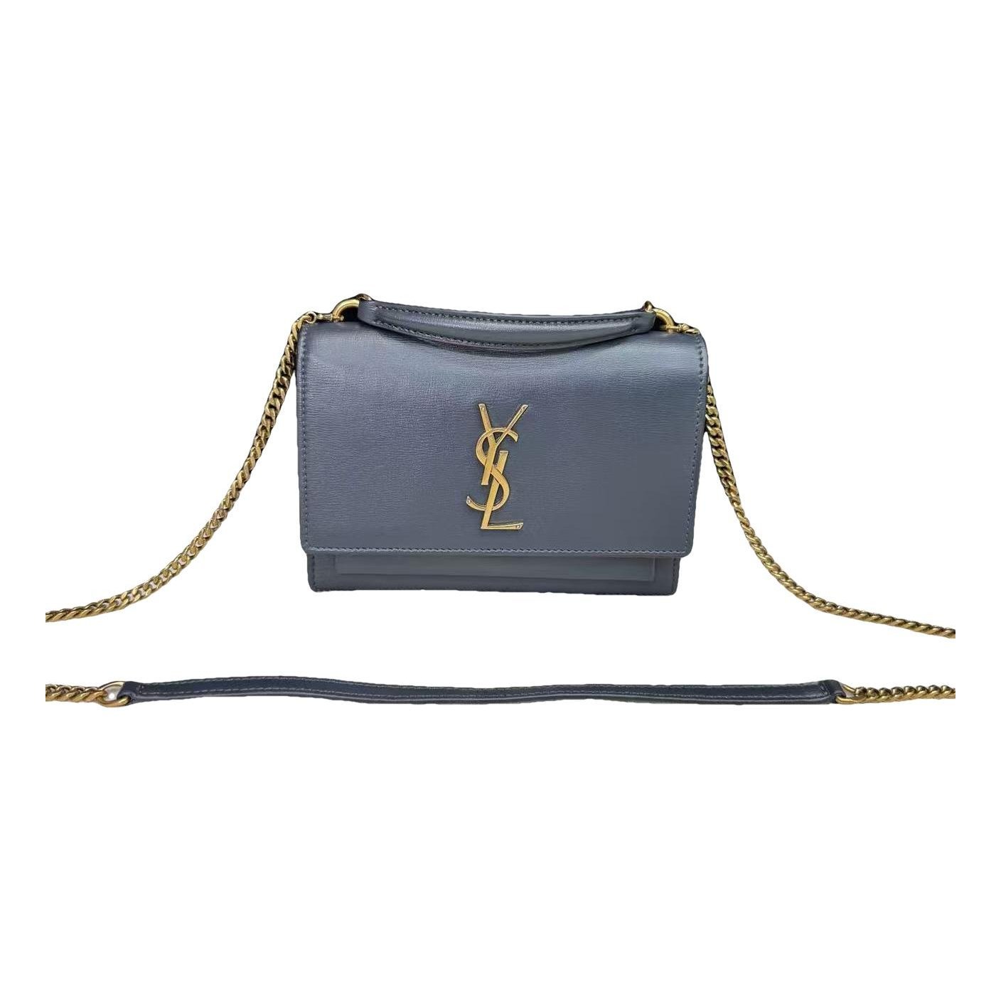 Sunset leather handbag