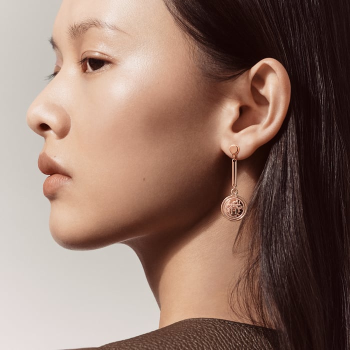 썽 꼴로리 Hermès Ex-libris 이어링
