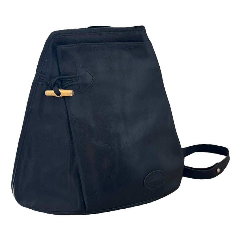 Leather backpack