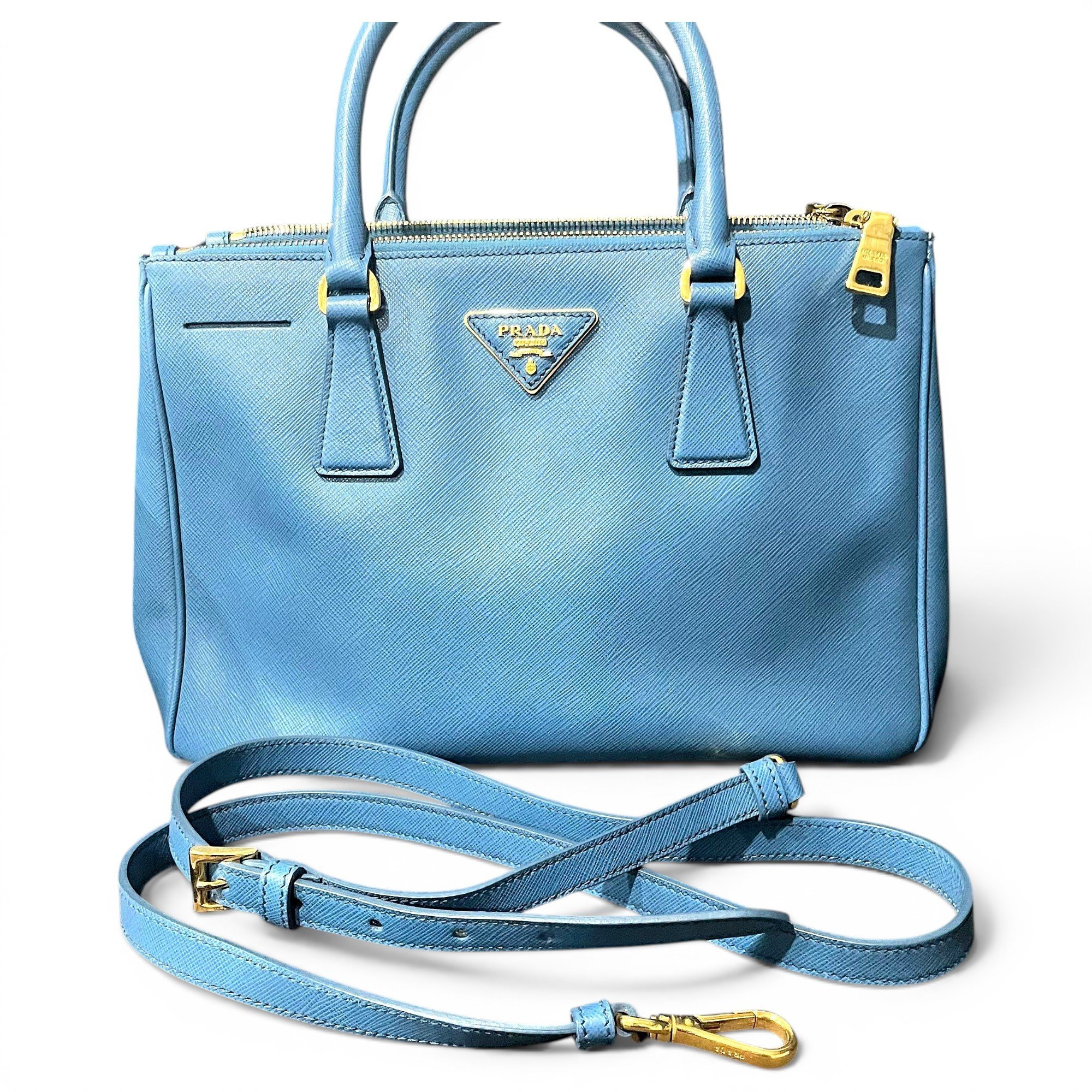 Galleria leather handbag