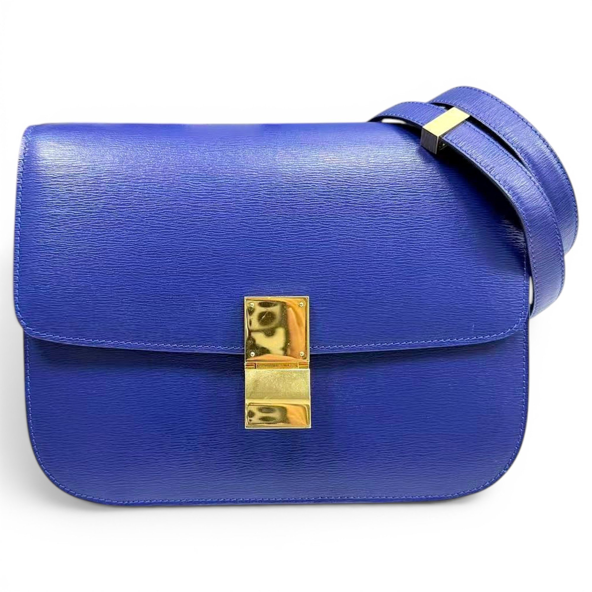 Classic leather crossbody bag