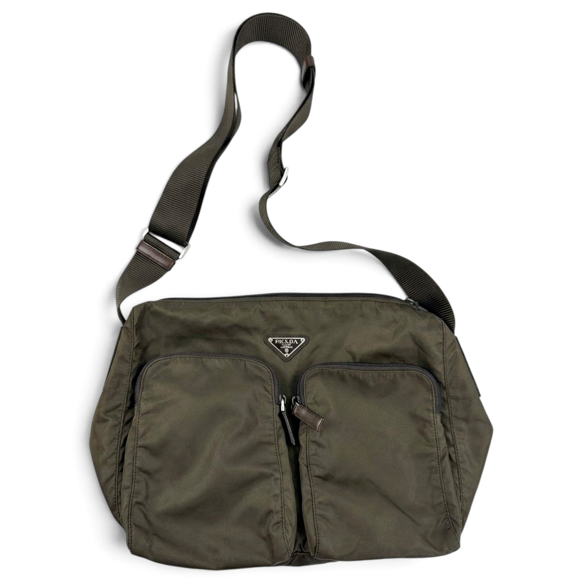 Re-Nylon crossbody bag