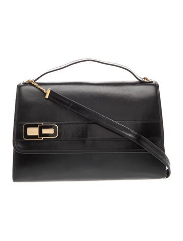 Leather Top Handle Bag Vintage