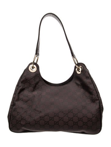 GG Nylon Shoulder Bag