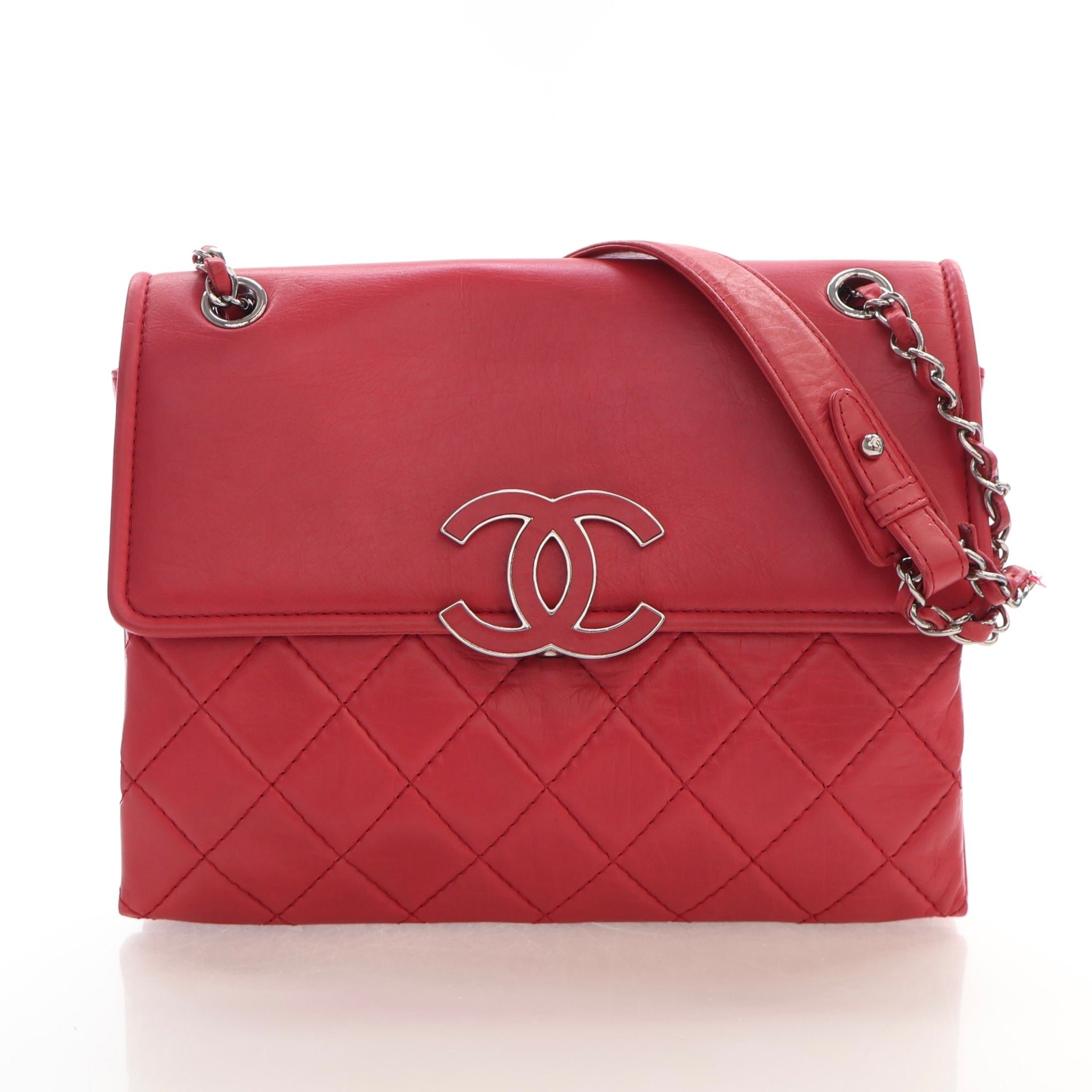 Chanel Medium Calfskin Hampton CC Flap Bag
