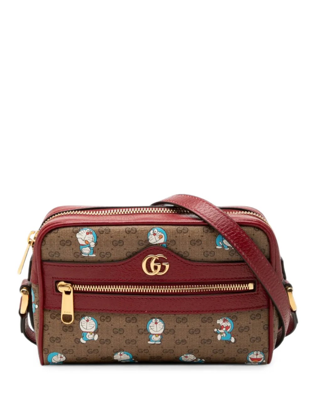Gucci 2000-2015 Mini GG Supreme Doraemon Camera Bag crossbody bag