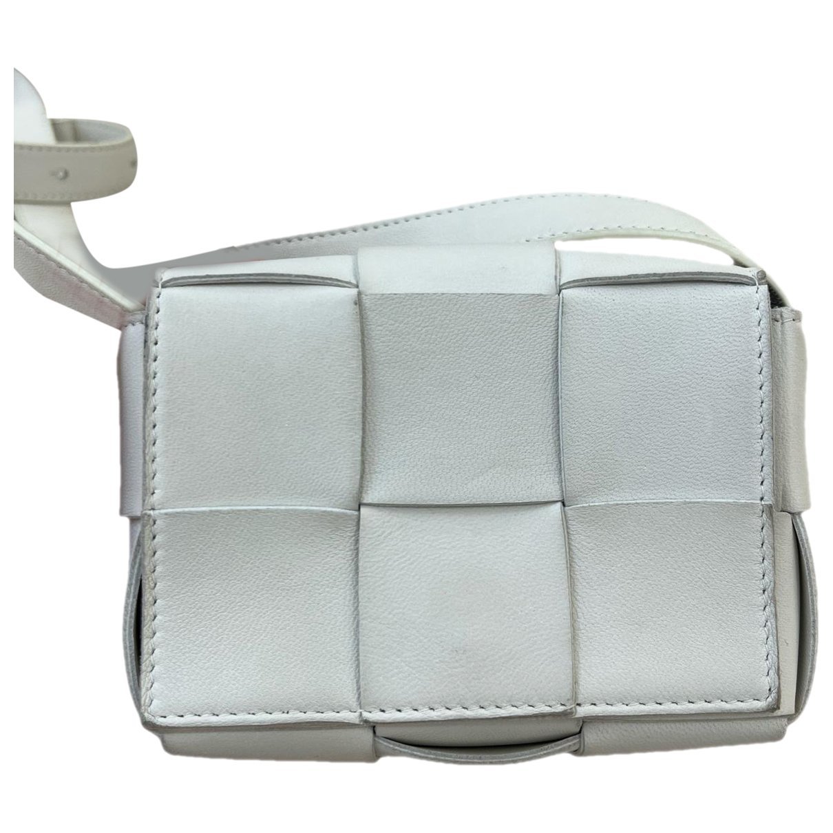 Cassette leather crossbody bag