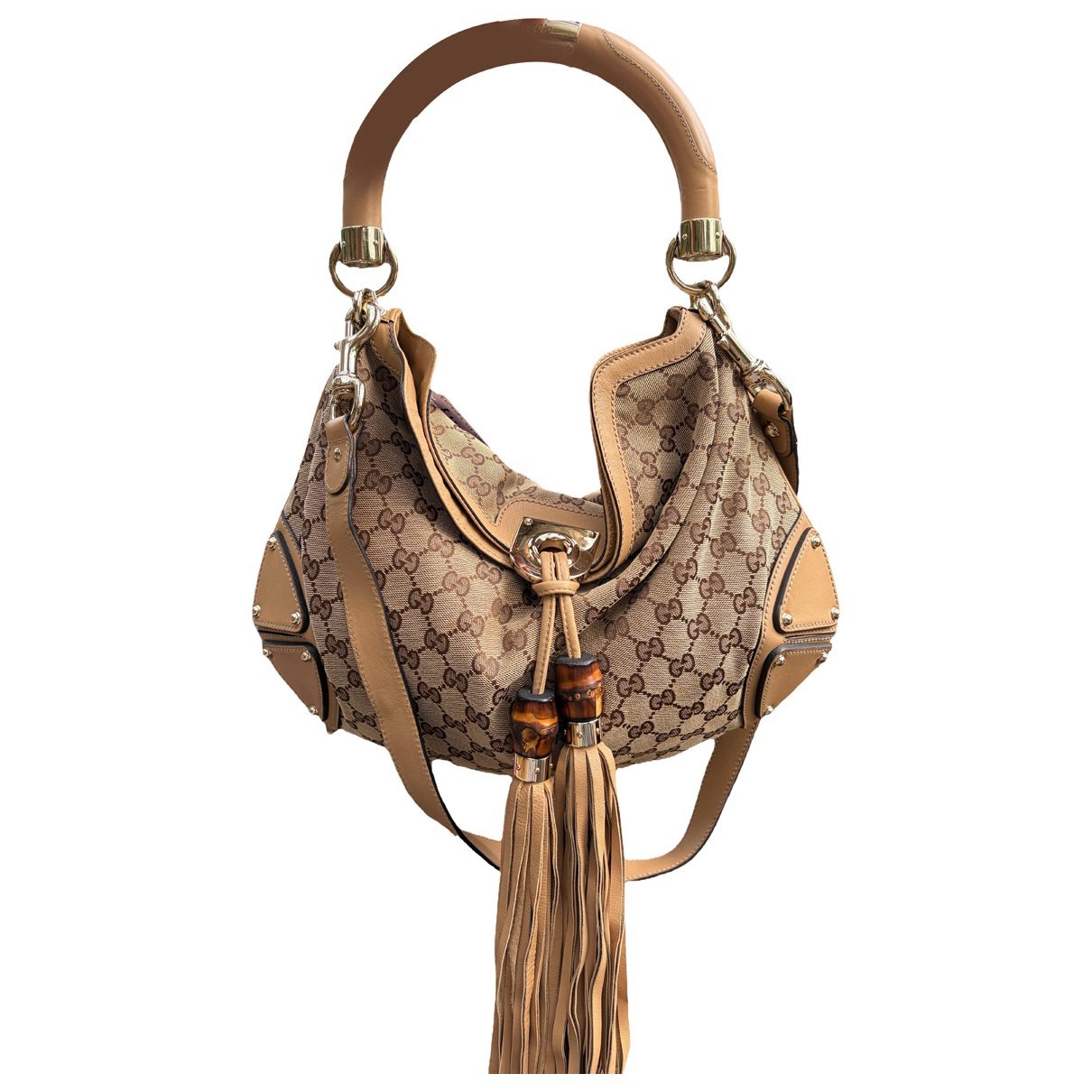 Hobo leather handbag