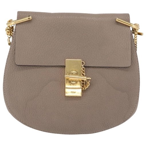 Drew leather crossbody bag