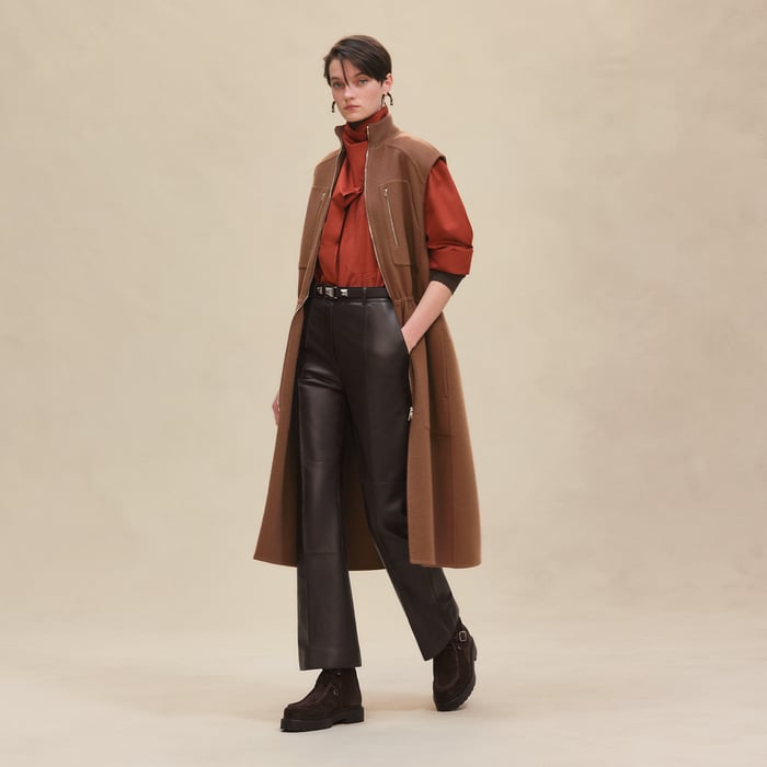 Long Bomber Vest
